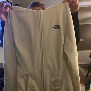 White North Face Fleece